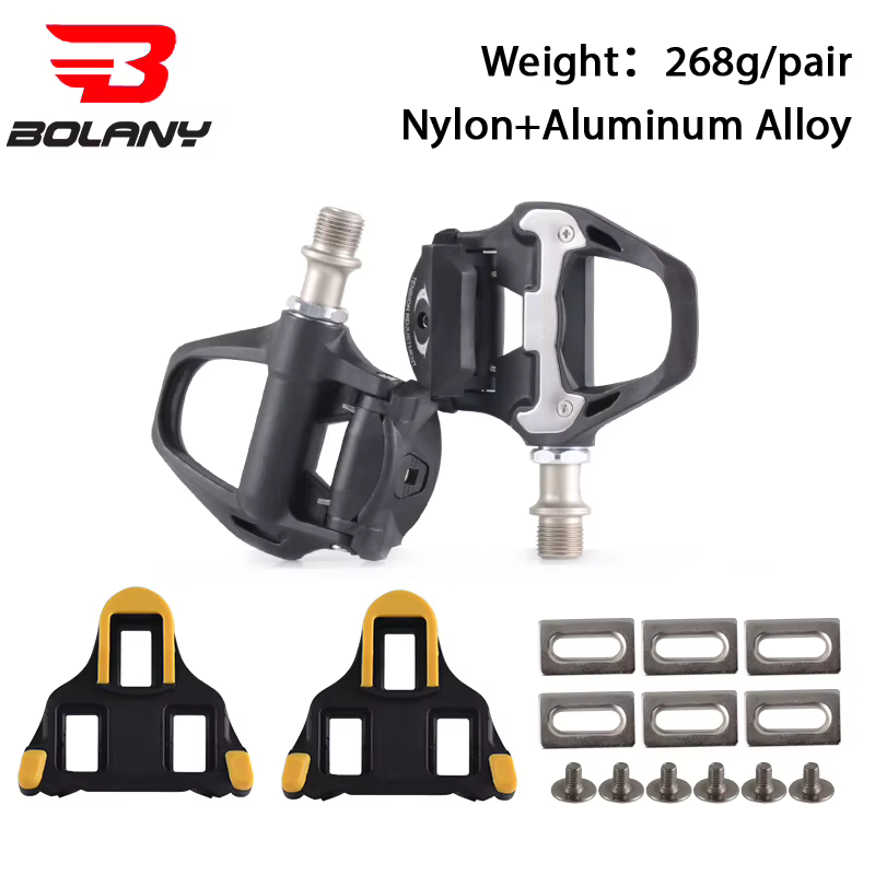 Pédale de vélo de route en alliage d'aluminium