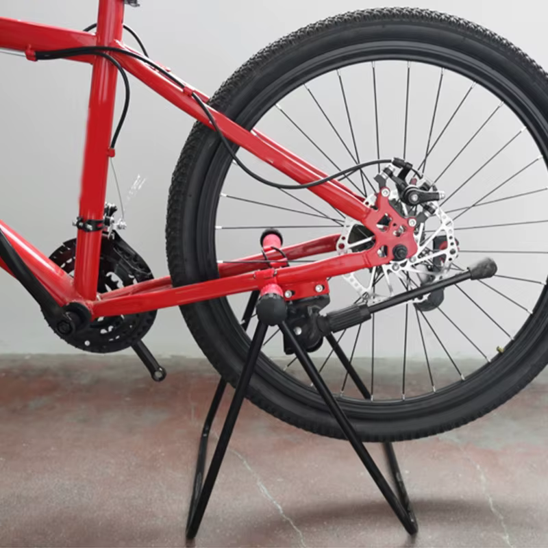 Support vélo pliable Q39E, support réparation pour vélos montagne route