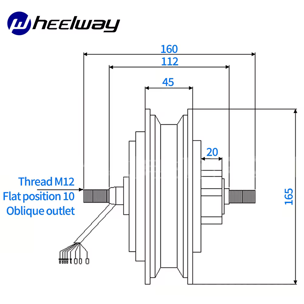 Moteur de trottinette électrique