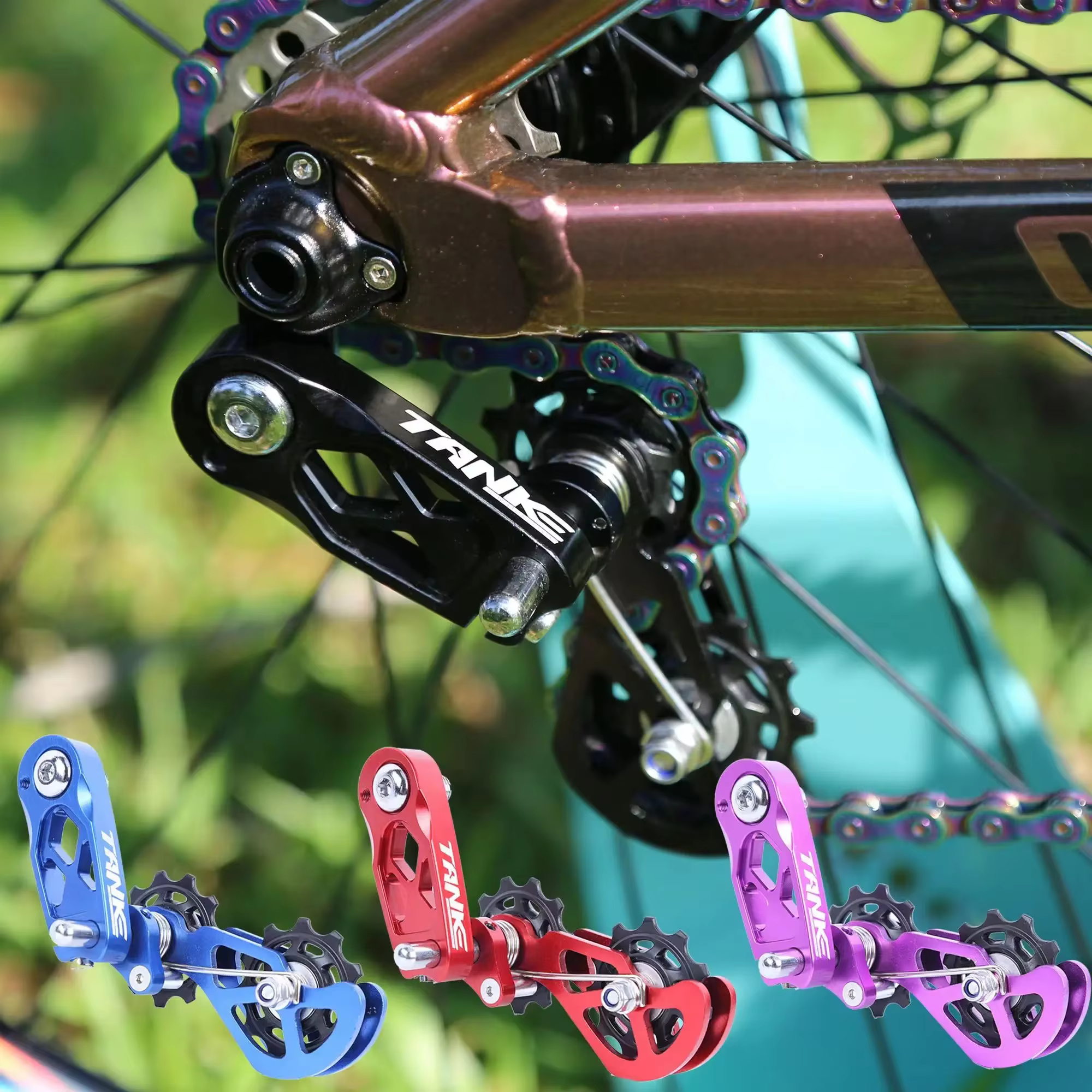 TANKE – tendeur de chaîne de vélo de montagne à vitesse unique