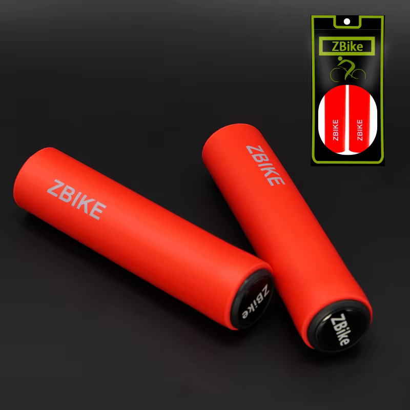 Poignées de guidon de vélo en silicone pour VTT, poignées de vélo d'extérieur, couverture anti-brûlure, support de bain, pièces de vélo, 1 paire