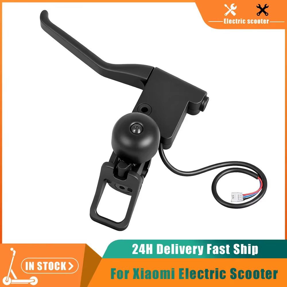 Levier de frein avec sonnette pour trottinette électrique Xiaomi 5/5 Pro/5 Max