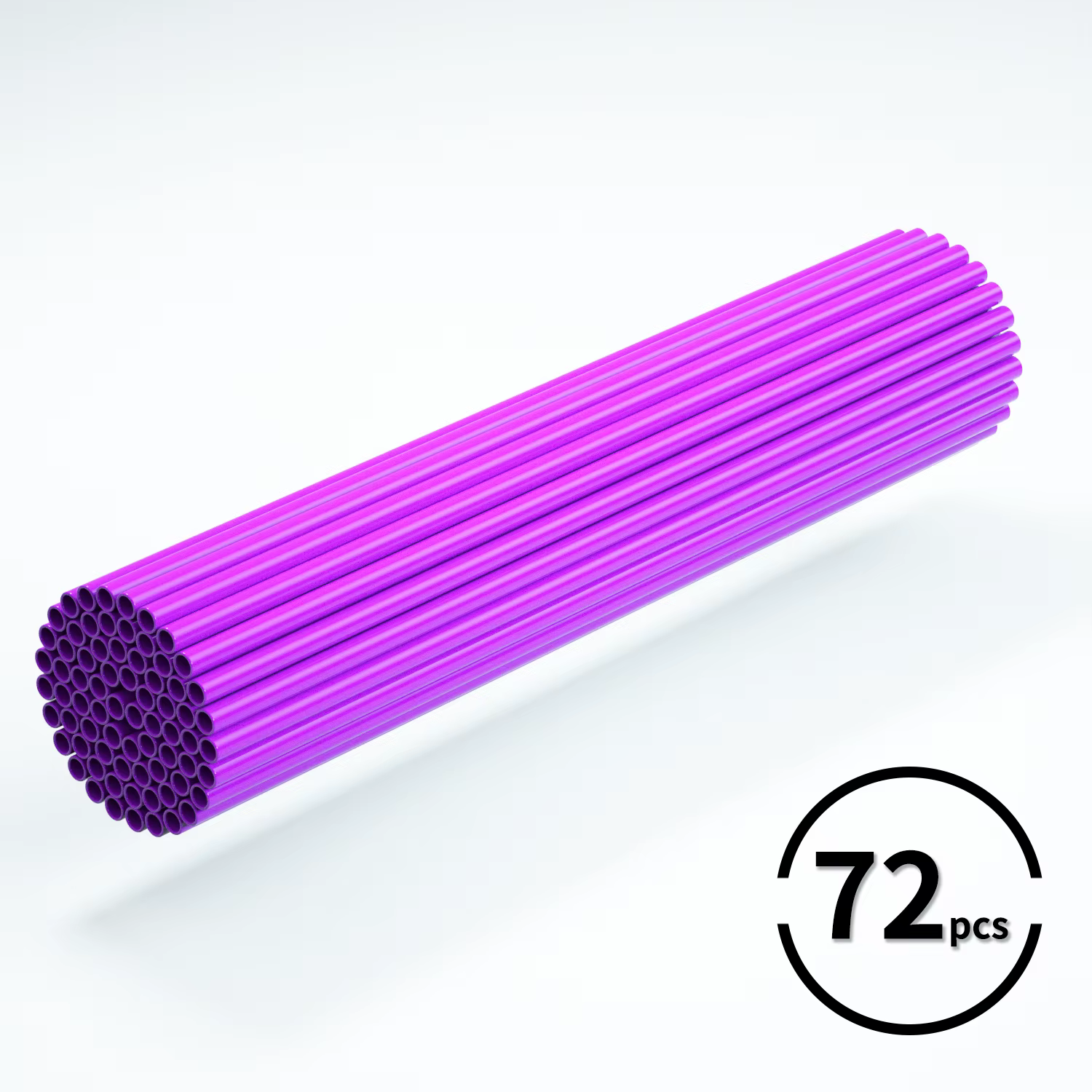72 pièces enveloppes de protection de rayons de roue de vélo 24 cm Kit d'enveloppe