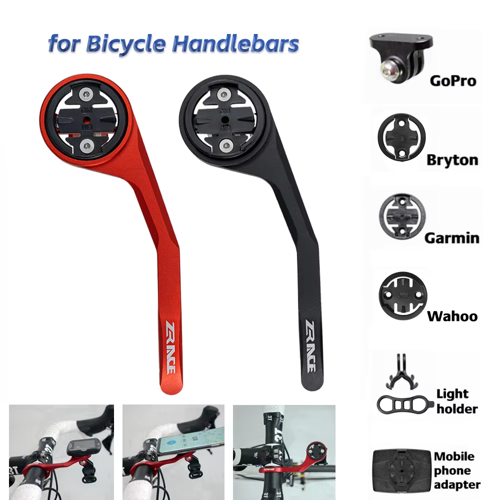 Support de fixation avant pour ordinateur de vélo et caméra ZRACE