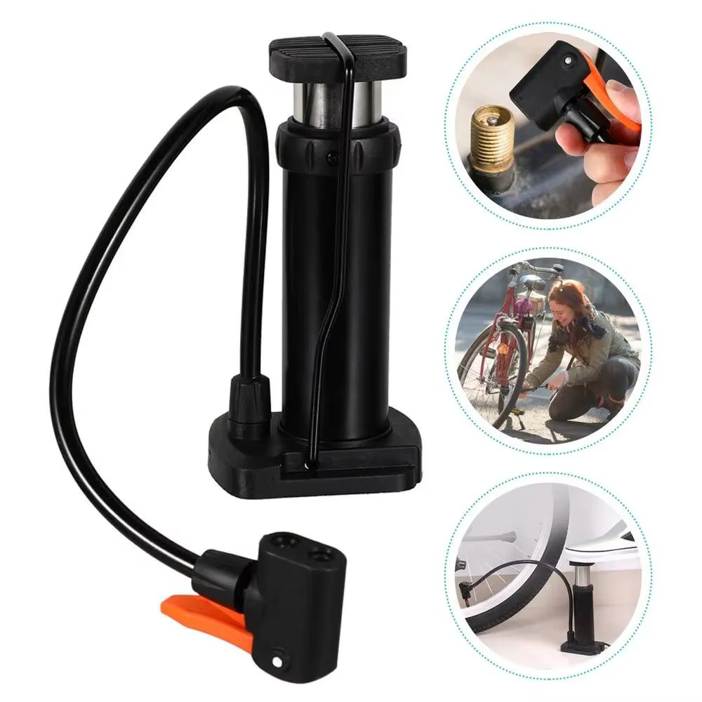 Pompe à air pour vélo avec manomètre