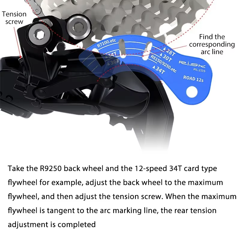 Dérailleur arrière électrique pour vélo de route 12T