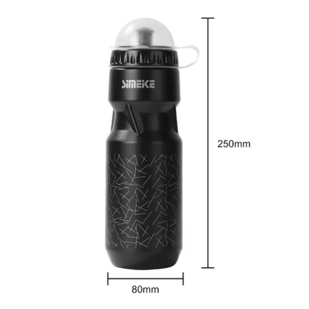 Porte-bidon de vélo universel avec bouteille d'eau de 750 ml