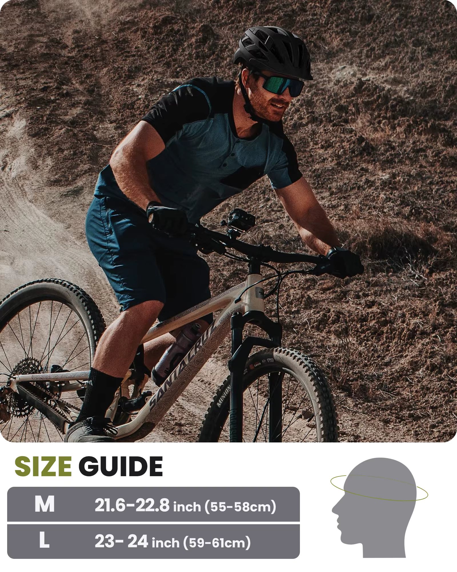 Casque de vélo de montagne OutdoorMaster Gem MIPS