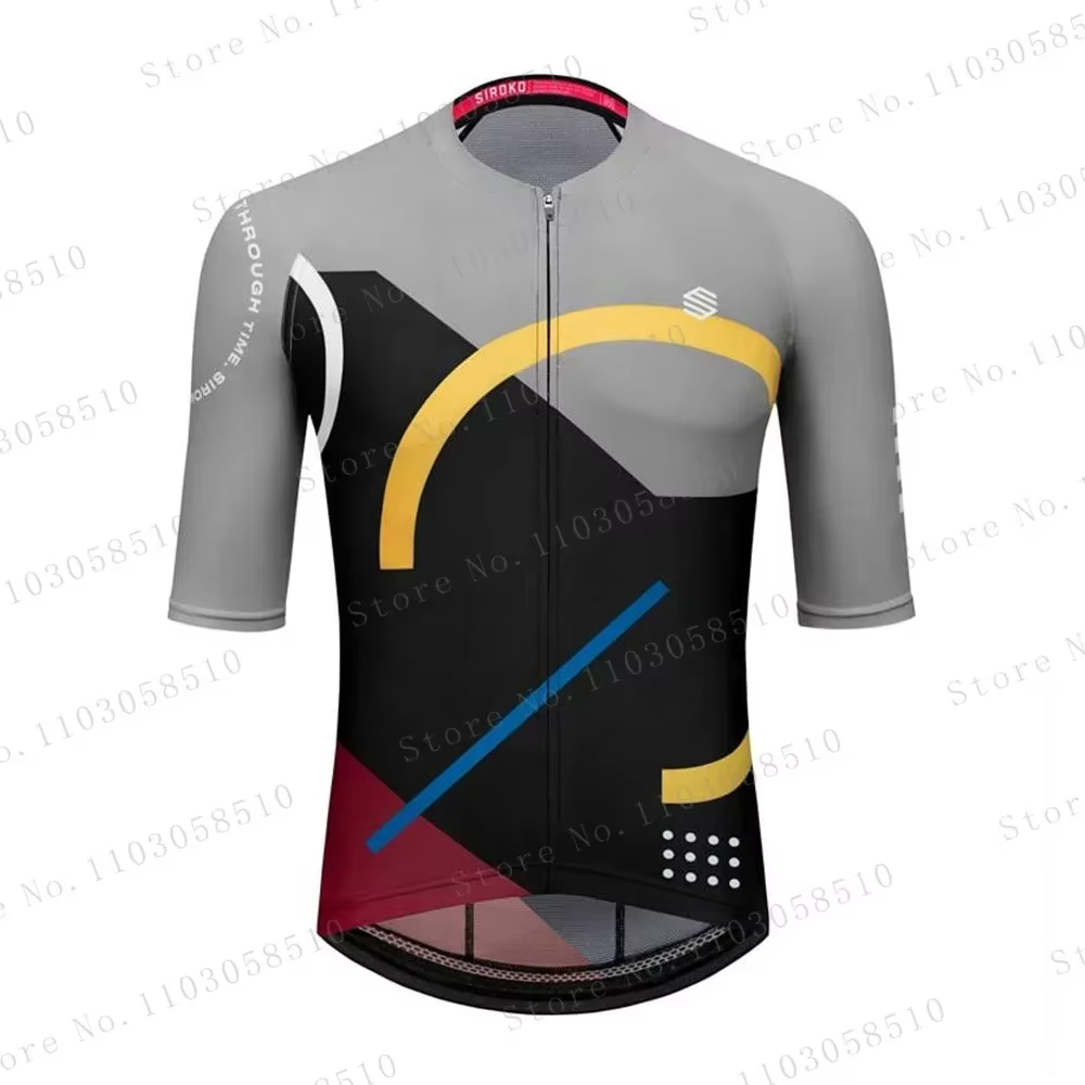 Siroko Replica – maillot de cyclisme pour hommes, chemise d'été à manches courtes pour VTT, haut de triathlon, vêtements de sport de plein air, vêtements respirants