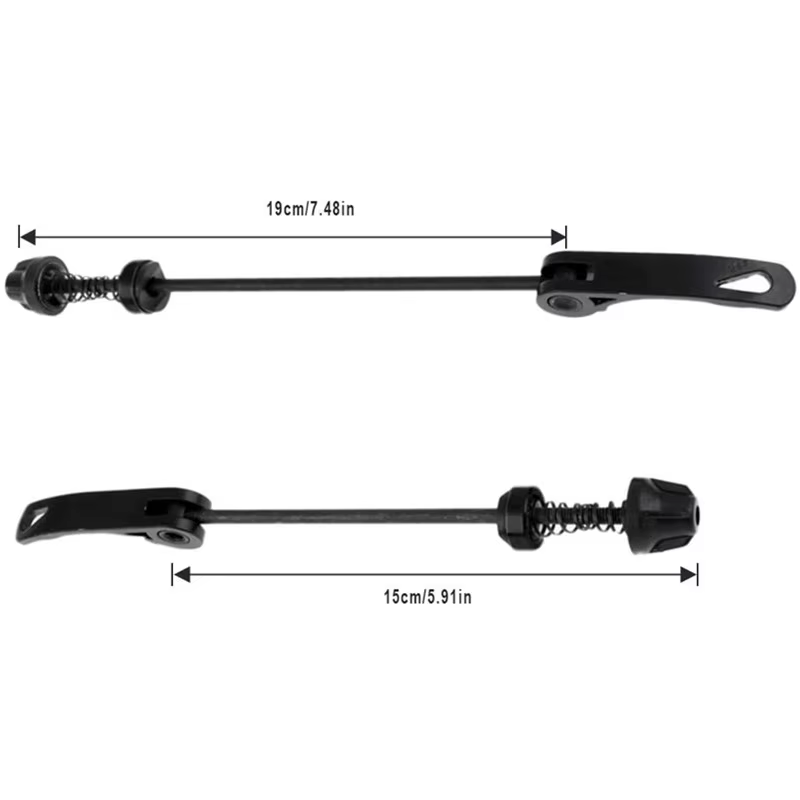 Axe de vélo brochette à dégagement rapide axe