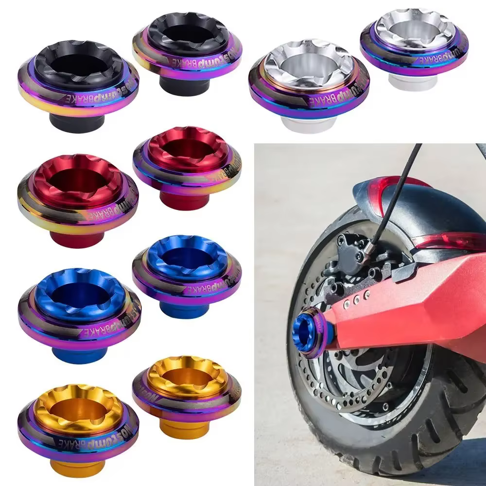 Accessoires de protection pour scooter électrique en alliage d'aluminium pour moto : Patins anti-chute et amortisseurs de chocs
