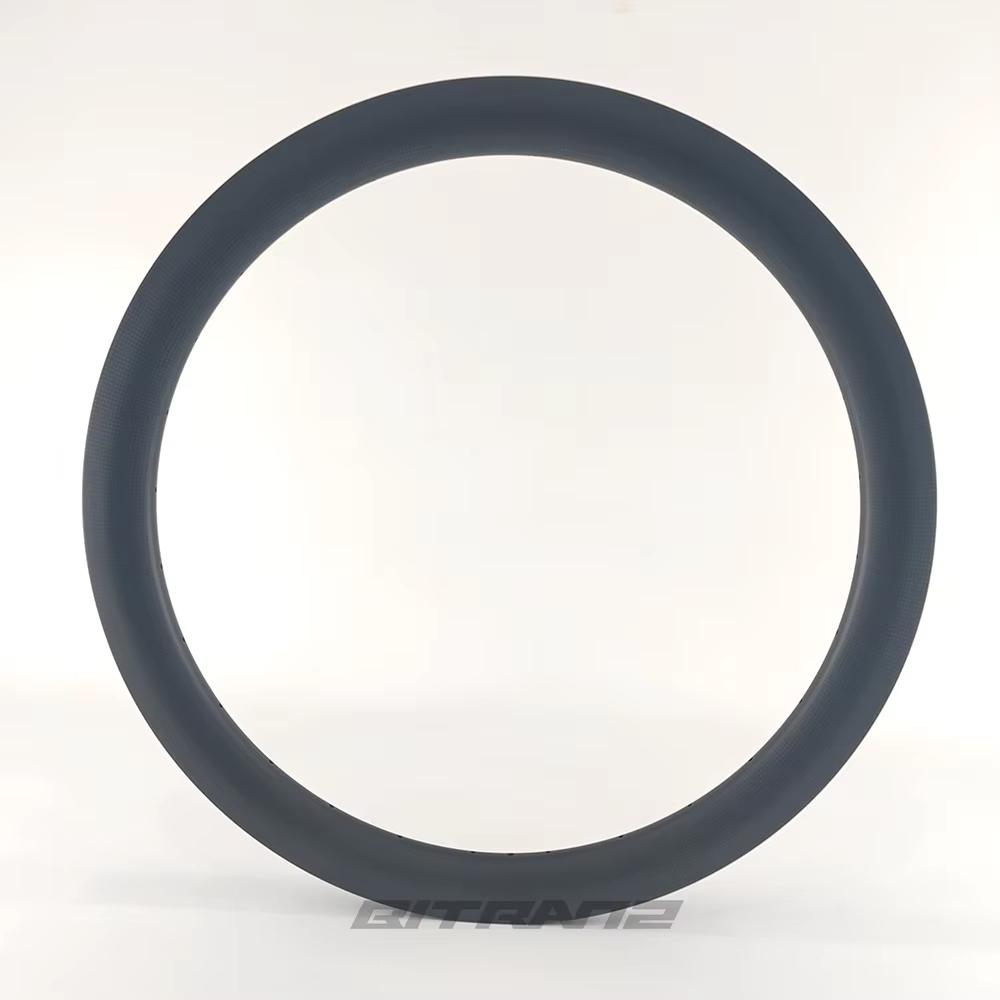 Jantes de vélo de route 700c en carbone 33mm 27mm de large 40/45/50/55/60mm de profondeur Frein à disque/à jante Tubeless Hook Hookless UD 3K 12K