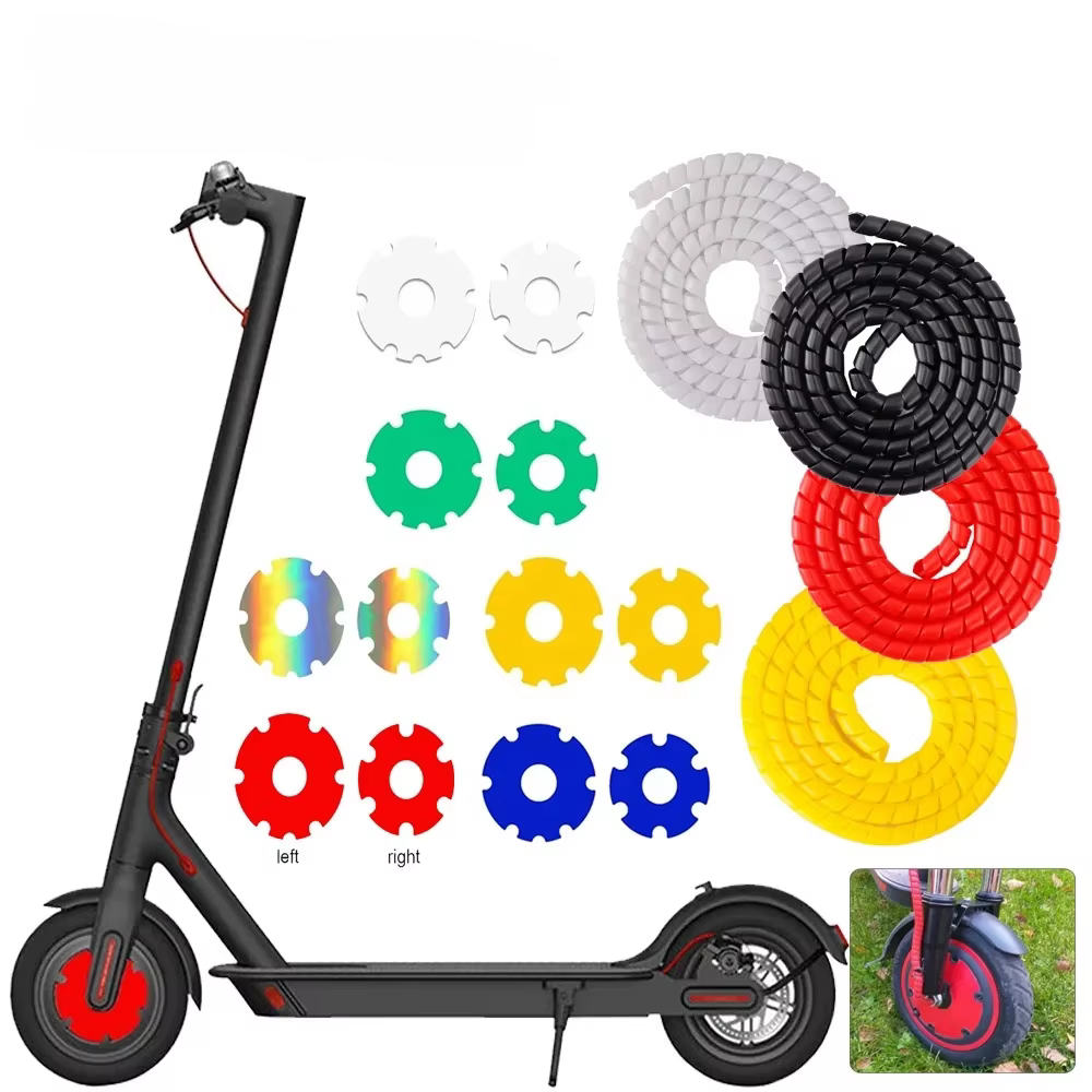 Autocollant de roue avant de Scooters