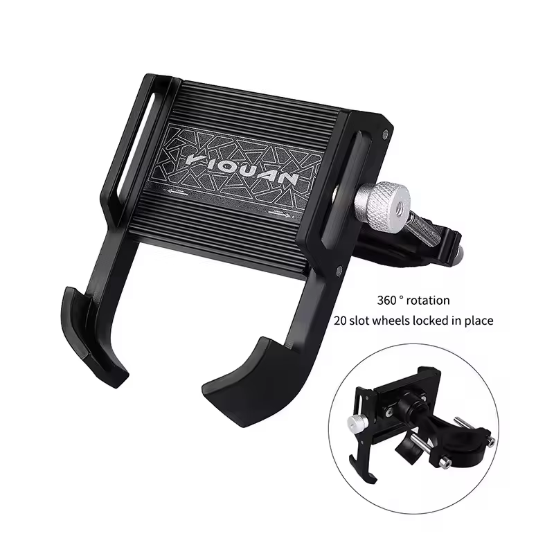 Support de téléphone en alliage d'aluminium pour vélo de route