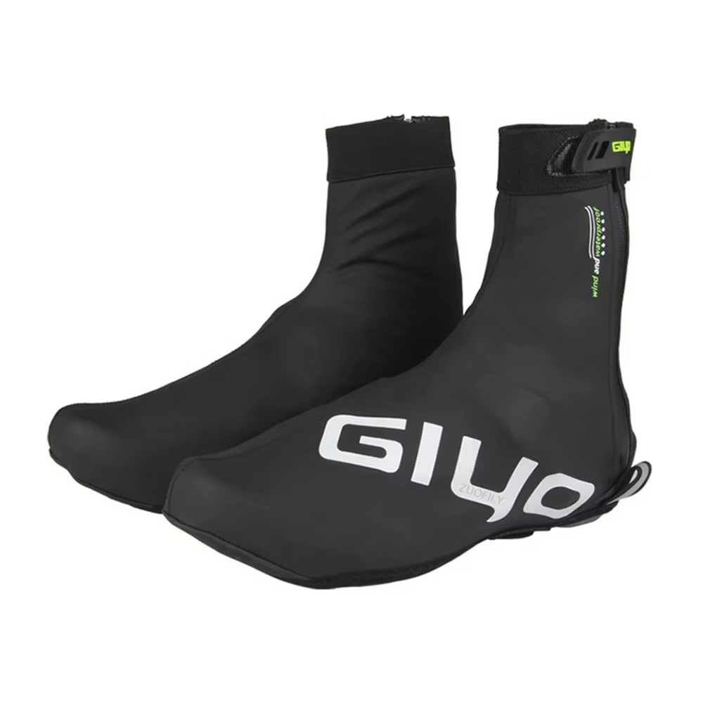 1 paire couvre-chaussures de cyclisme imperméable à l'eau à la pluie chaud homme femme