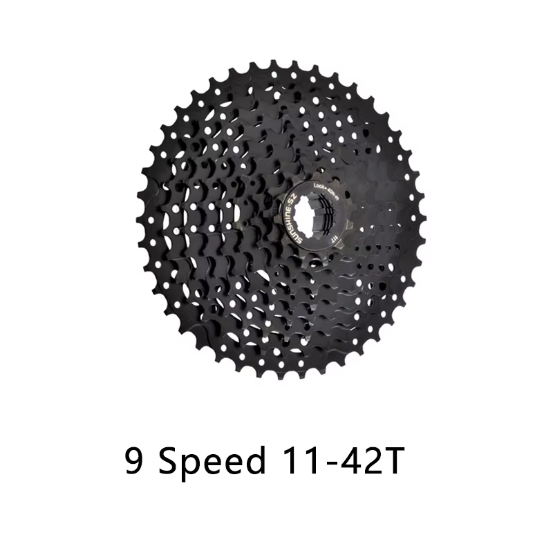 SUNSHINE 9 vitesses vtt vélo de route roue libre Cassette volant d'inertie 9S 25T 28T 32T 36T 40T 42T 46T 50T pour M370 M390 M4000 M590 Sram 9v