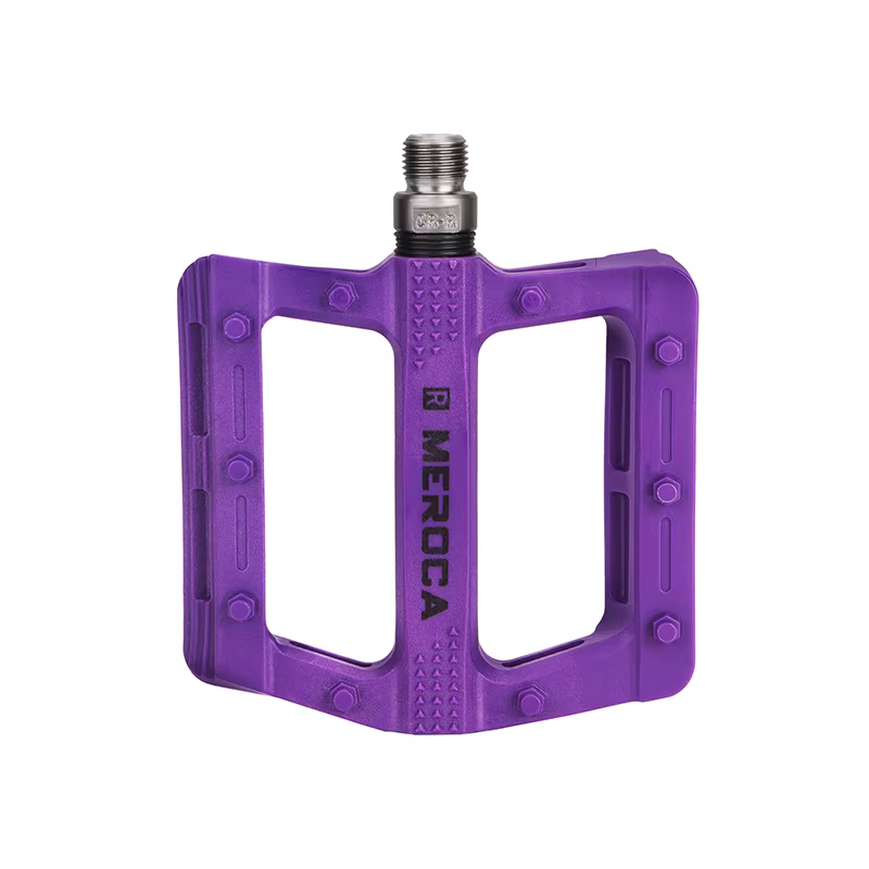 MEROCA pédale de vélo en Fiber de Nylon pédales de VTT antidérapantes élargies