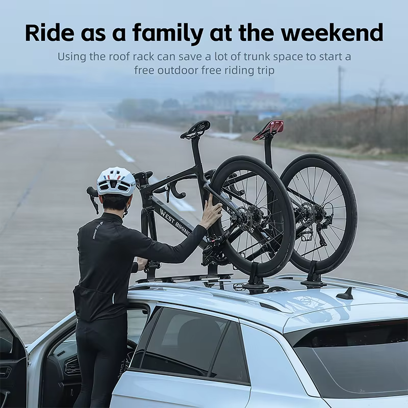 WEST BIKING – support de vélo à aspiration sous vide