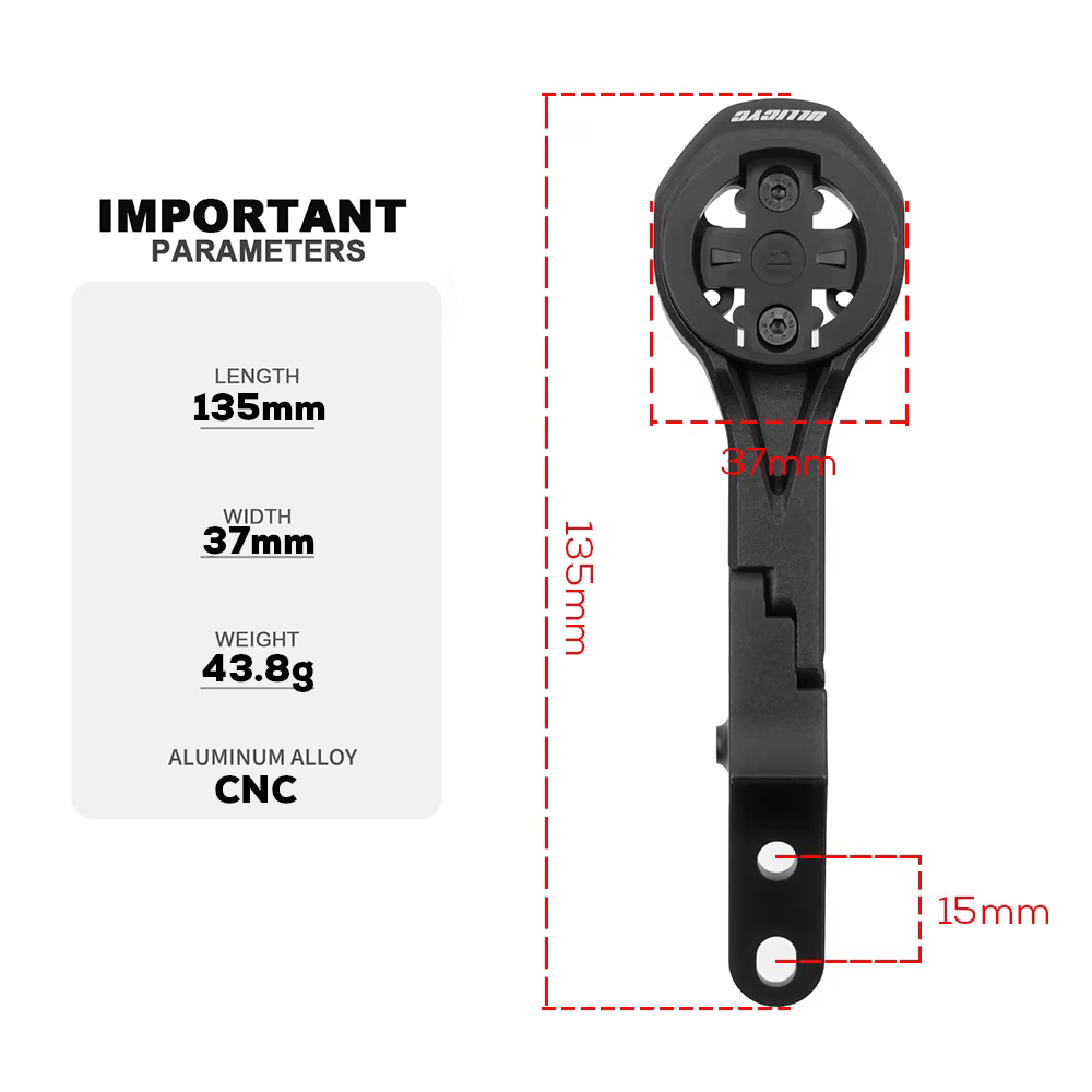 Cervelo S5 Aerobar guidon intégré vélo support d'ordinateur universel en alliage d'aluminium