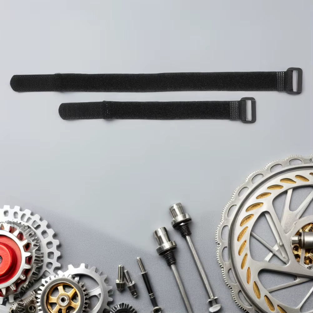 10 sangles de fixation réglables en nylon pour roues de VTT