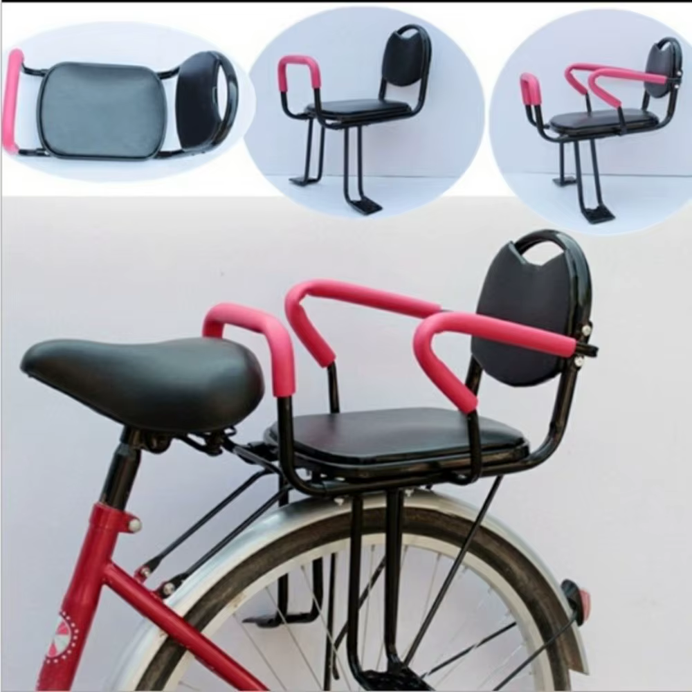 Siège de vélo pour enfant monté à l'arrière Repose-pieds