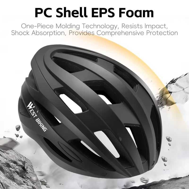 Casque de vélo extra large WEST BIKING pour tour de tête de 62-65 cm