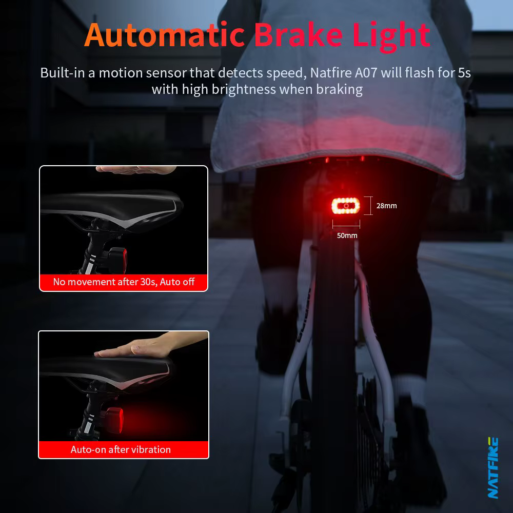 Enquêter arrière de vélo intelligent A07