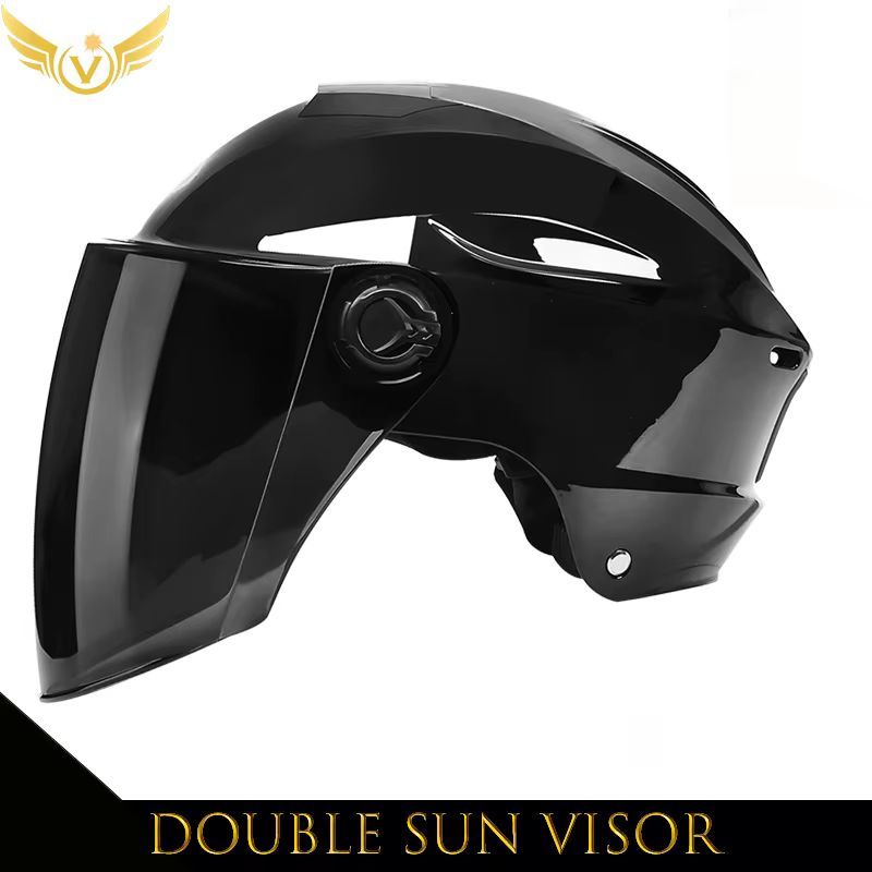 V casque de Scooter électrique été V Chopper casques de Moto cascade de sécurité Soman Articles urbains femme hommes