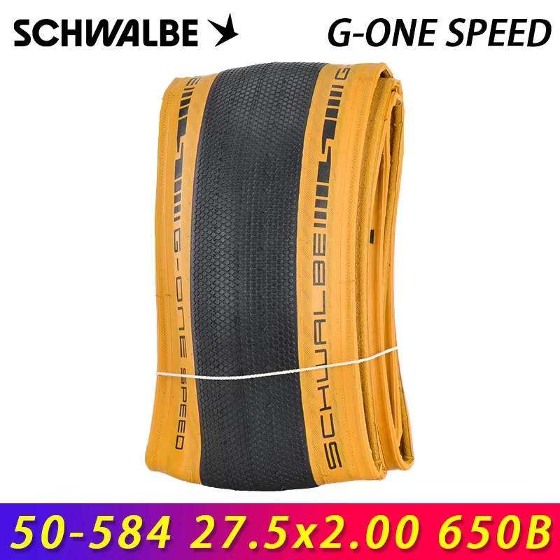 SCHWALBE Original G-ONE vitesse 27.5x2.00 650B pliant Tubeless pneu de vélo pour route vtt ville rétro