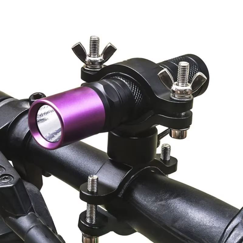 Support lampe poche pour vélo, support lumière pour vélo, Clip lampe poche