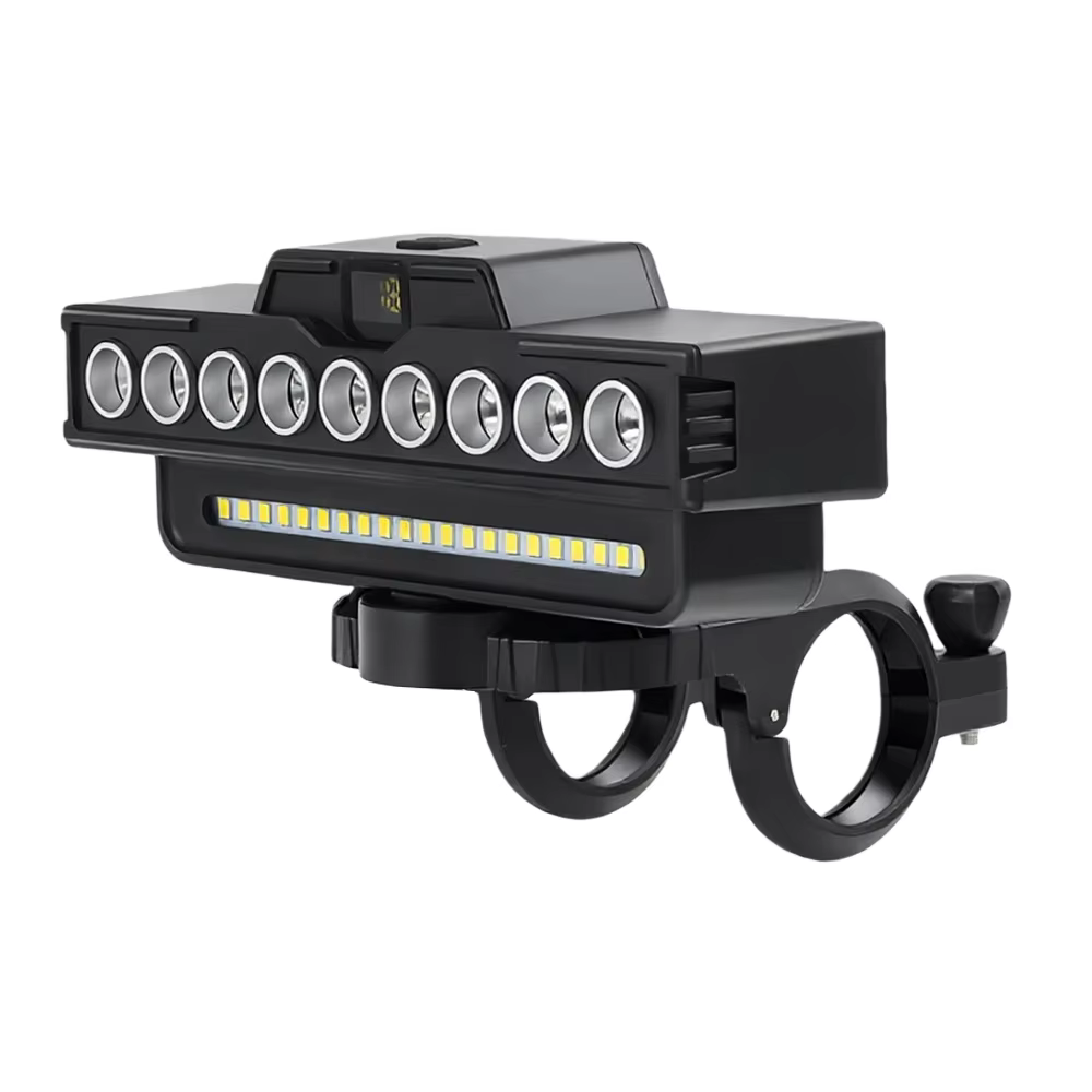Phare avant à 9 LED pour trottinette électrique