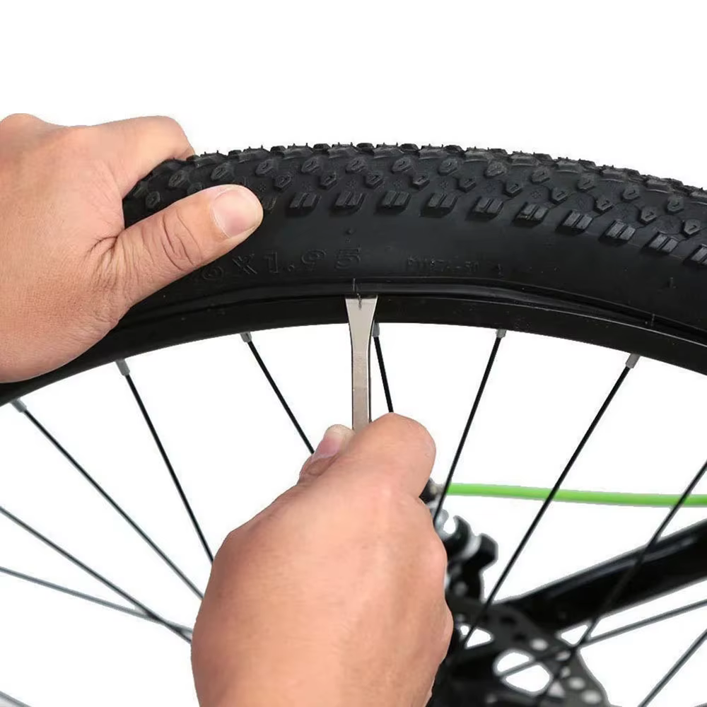 Outil de retrait de Tube de levier de pneu de vélo en acier inoxydable