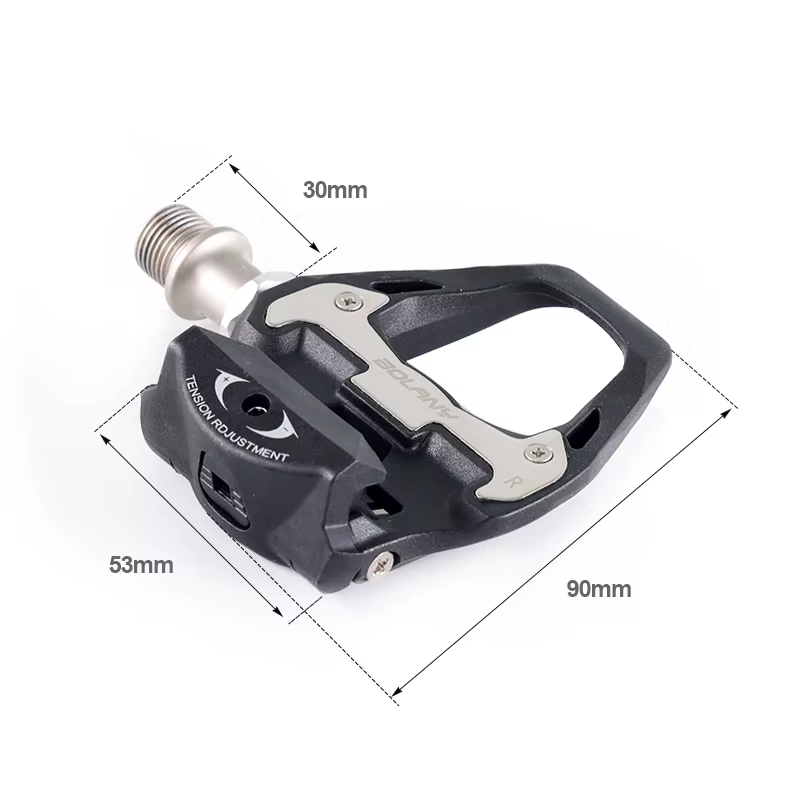 Pédale de vélo de route en alliage d'aluminium