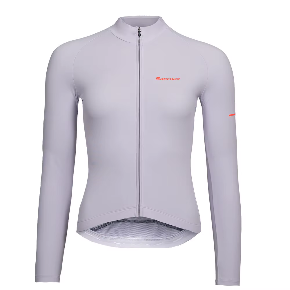 Maillots de cyclisme à manches longues pour femmes