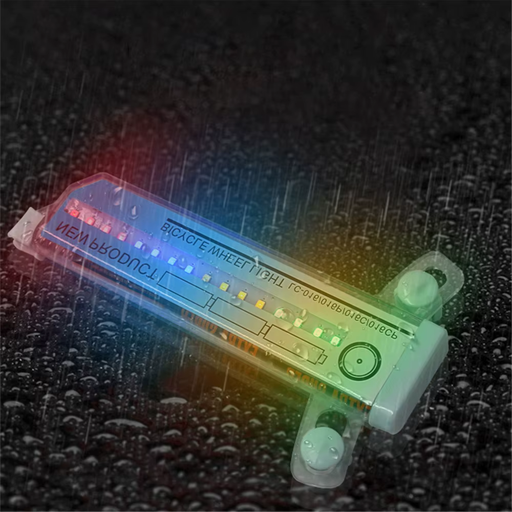 Lumière pour rayons de vélo