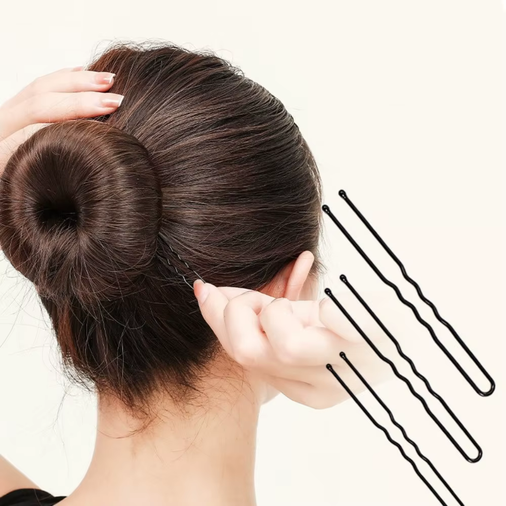 Accessoires pour cheveux, pinces à cheveux de 6cm, outils pour femmes, couleurs assorties, épingles à cheveux en forme de U pour coiffeurs professionnels