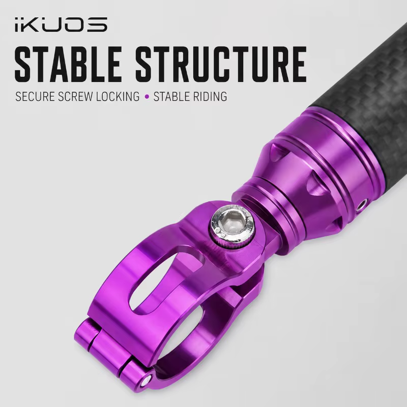 Extension de guidon de vélo en fibre de carbone IKUOS