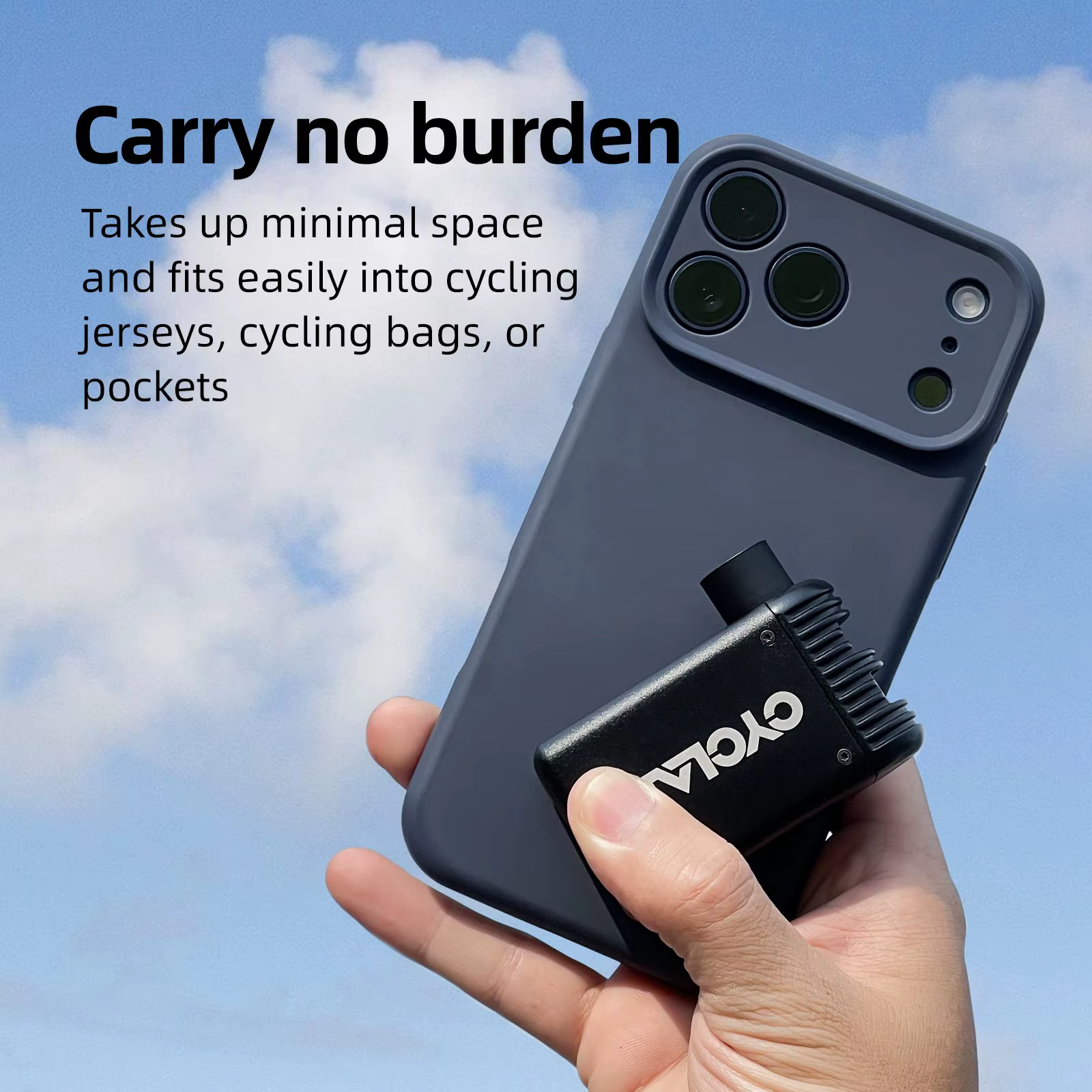 CYCLAMI Mini pompe à air électrique portable pour vélo de poche