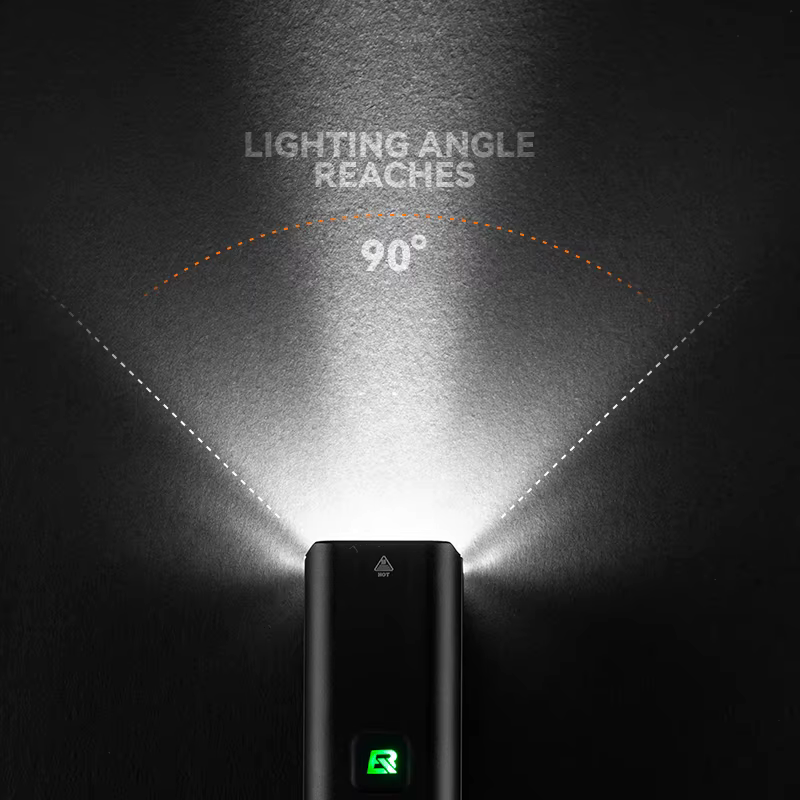 ROCKBROS lumière de vélo 1500LM5000mAh type-c