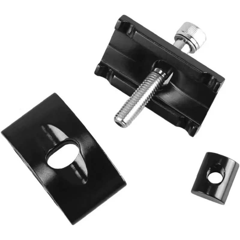 Collier de fixation de tige de selle de vélo à vis unique