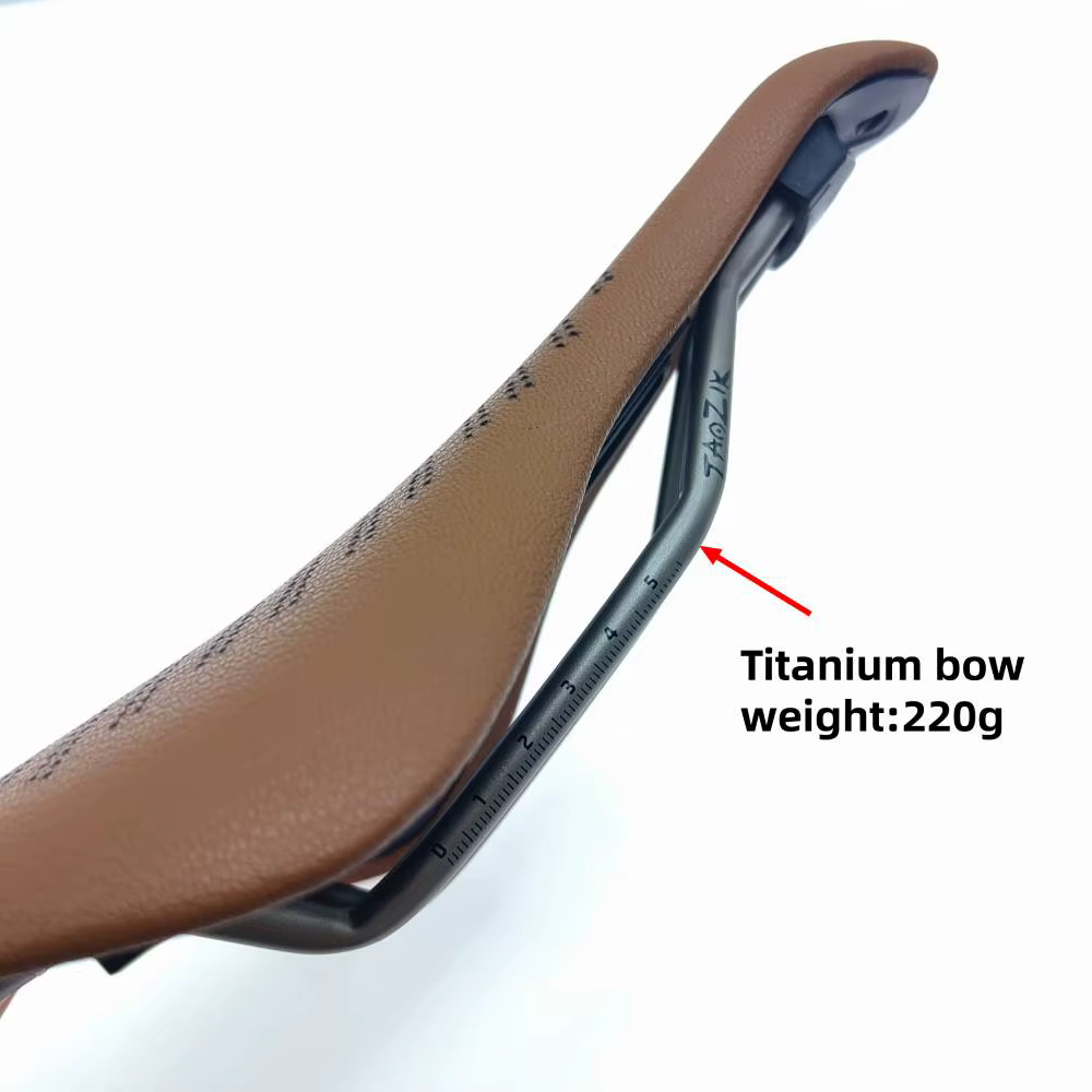 Selle de vélo respirante en cuir PU