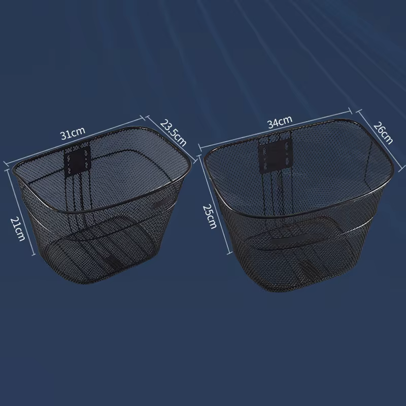 Panier métallique pliant polyvalent pour vélos de montagne