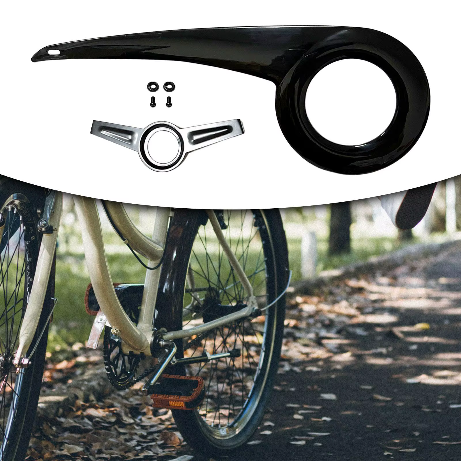 Garde-chaîne de vélo léger