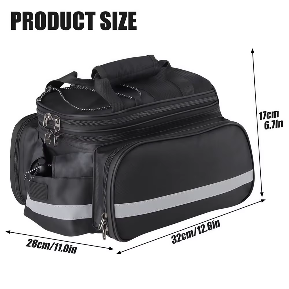 Sac de porte-bagages arrière pour vélo
