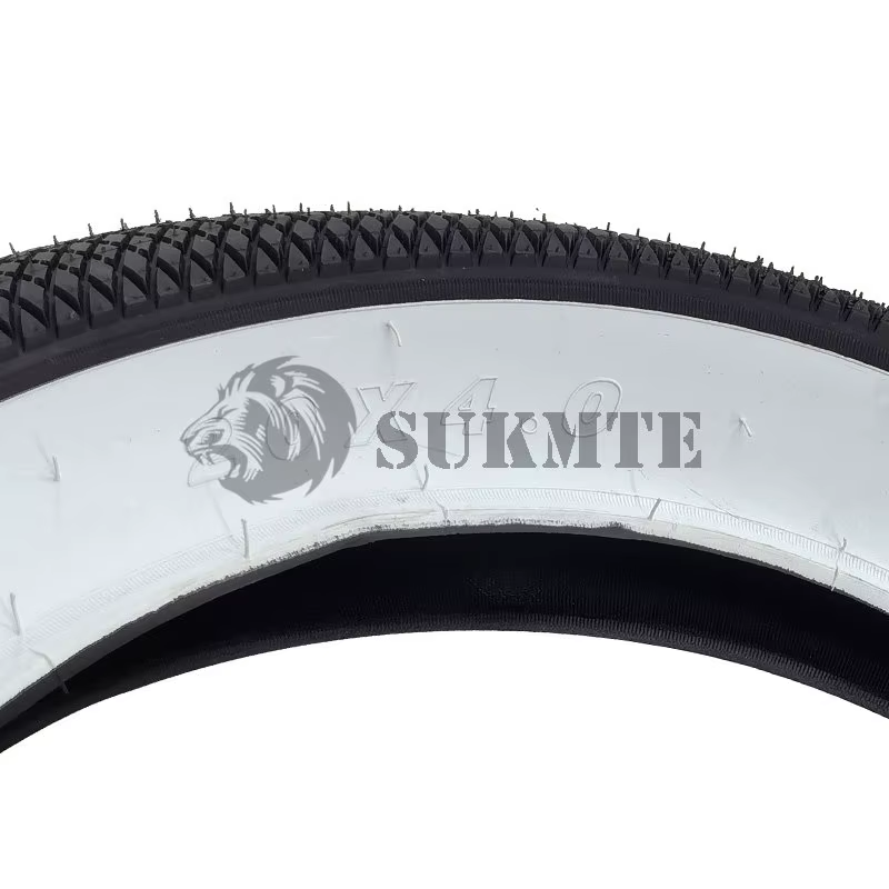 INNOVA-Pneus larges pour vélo de plage, neige, bord blanc, 20x4.0