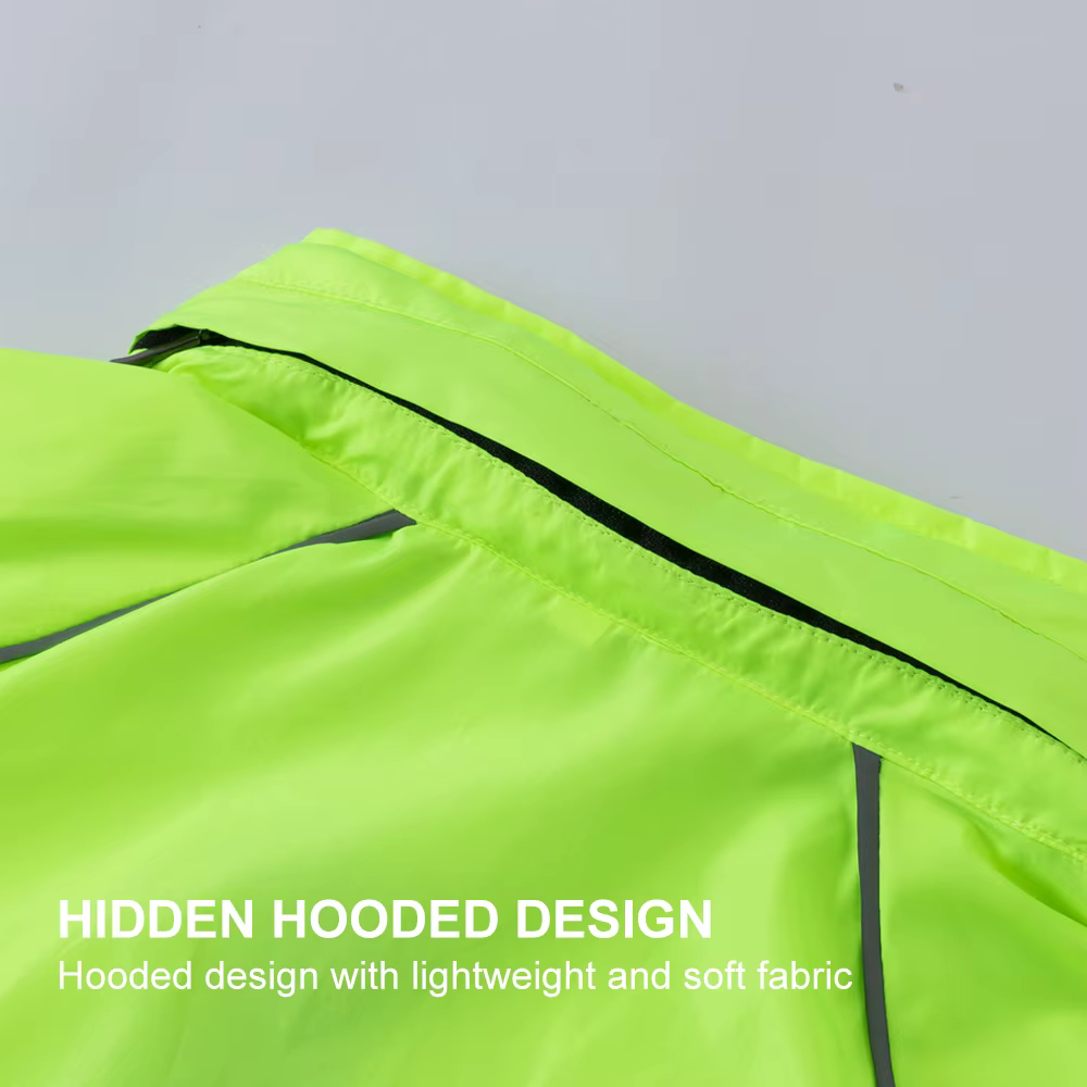HISERWA – veste coupe-vent pour cyclisme