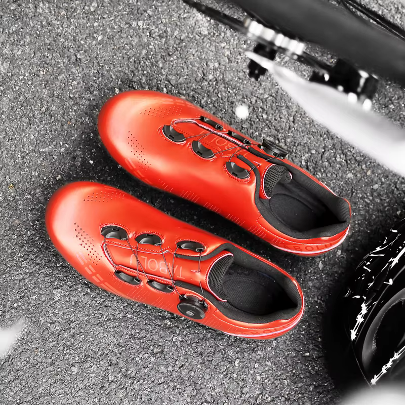 Chaussures de cyclisme sur route ultralégères pour hommes