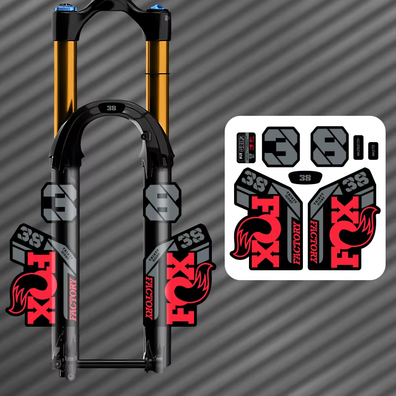 ENDURO autocollants de fourche avant pour vtt vélo qualité