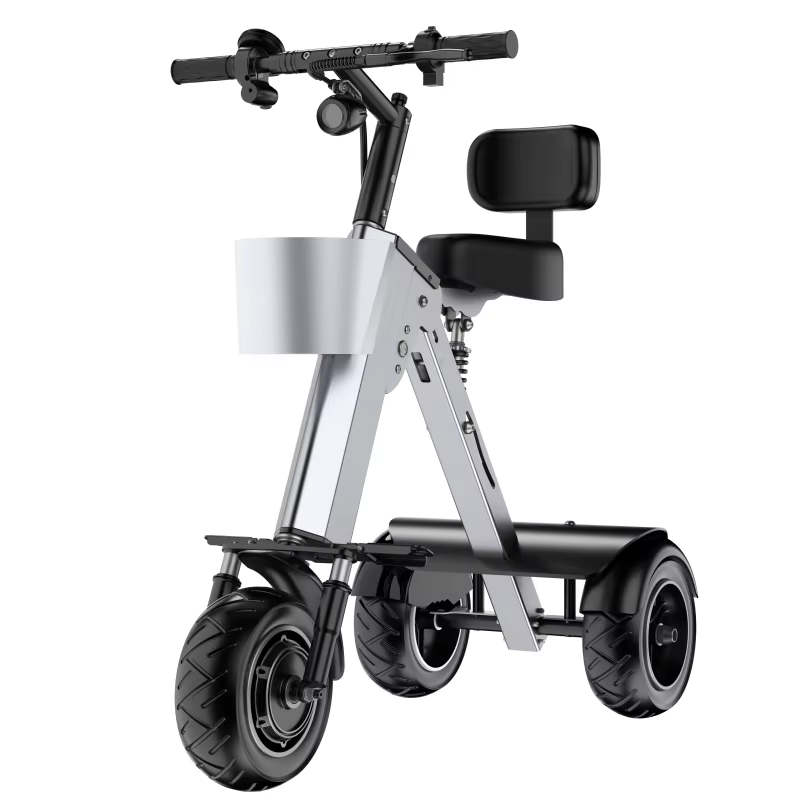 Mini Scooter électrique pliant avec siège pour adultes et femmes