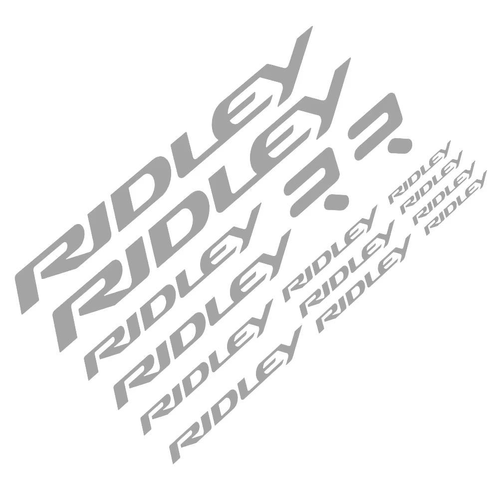 Pour RIDLEY nouvelles étiquettes cadre de vélo remplacement vinyle décalcomanies